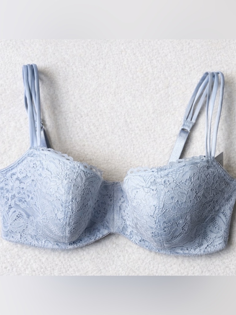 b.tempt’d Wacoal Ciao Bella Lace Underwire Balconette Bra NWT 34DDD